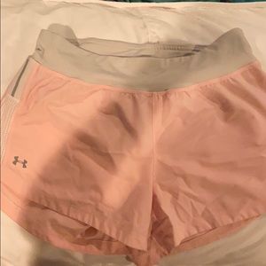 Light Pink Under Armor Shorts